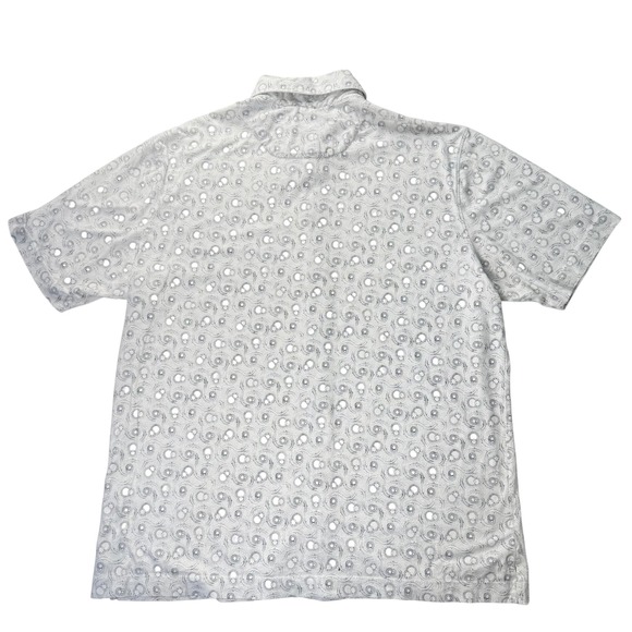 Left Coast Tee Men's XL White Short Sleeve Button Down Shirt‎ - Picture 4 of 11